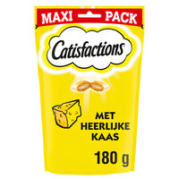 Kattensnacks met kaas 180 gram