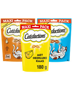 Kattensnacks Combipakket 3x180 gram