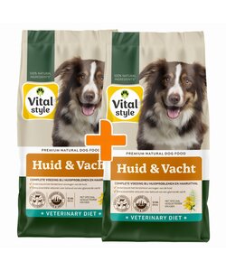 Huid&Vacht hondenbrokken 2x12 kg