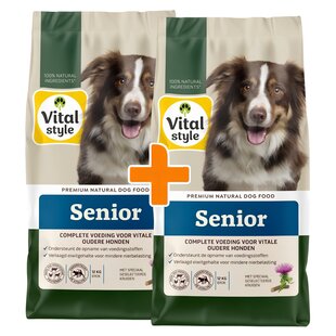 Senior hondenbrokken 2x12 kg
