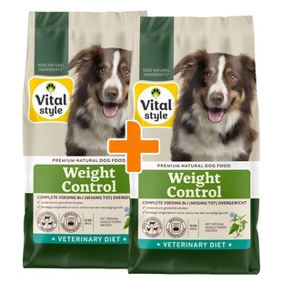 Weight Control hondenbrokken 2x12 kg (duopack)