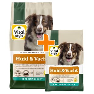 Huid&Vacht hondenbrokken 12+3 kg