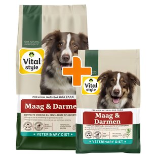 Maag & Darmen hondenbrokken 12+3 kg