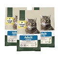 Vitalstyle assortiment pack kattenbrokken 3x 3,5 kg