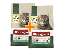Blaasgruis kattenbrokken 7 kg (duo-pack)