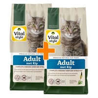 Adult met kip kattenbrokken 2x10 kg (duopack)
