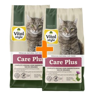 Care Plus kattenbrokken 2x10 kg (duopack)