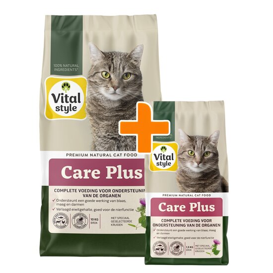 Vitalstyle Care Plus kattenbrokken 10 kg