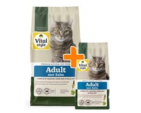 Adult met zalm kattenbrokken 10 kg