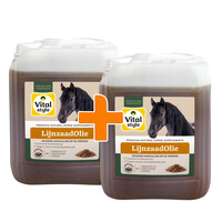 LijnzaadOlie 2x 5 liter (duopack)