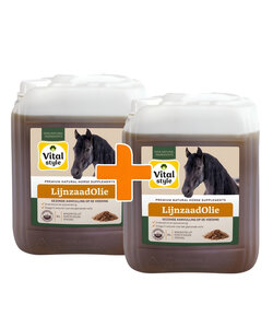 LijnzaadOlie 2x 5 liter (duopack)