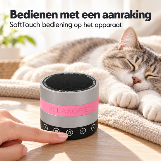 RelaxoPet PRO Touch Kat anti-stress systeem voor katten