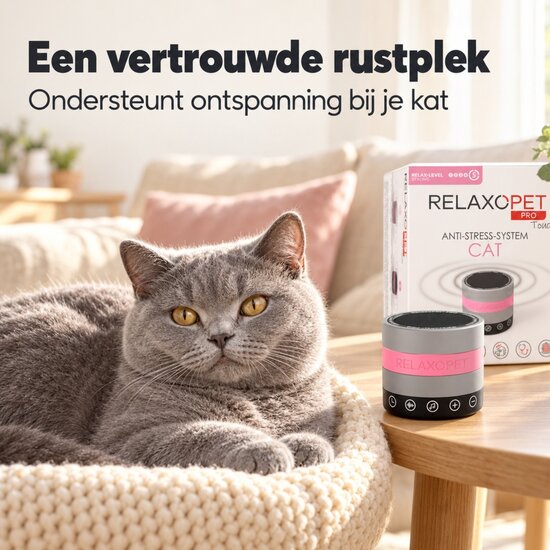 RelaxoPet PRO Touch Kat anti-stress systeem voor katten