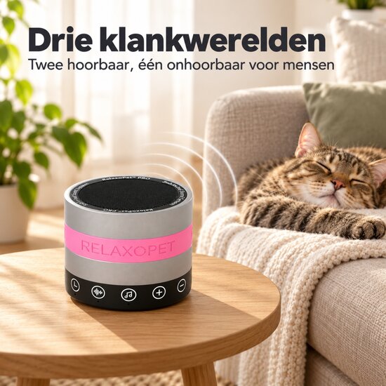 RelaxoPet PRO Touch Kat anti-stress systeem voor katten