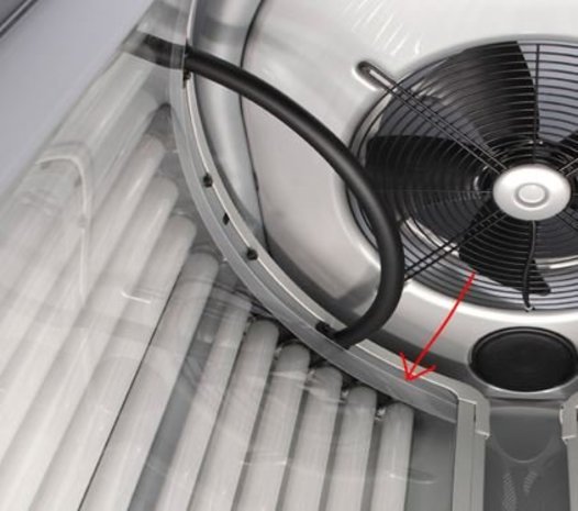 Hapro Lampscherm Hapro Pro-Line V boven