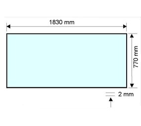 Alisun Acrylscheibe Alisun E-Serie Himmel Alisun Acrylscheibe Alisun E-Serie Himmel