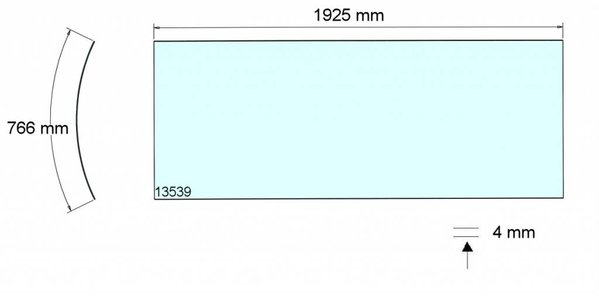 Hapro Acrylic sheet bench Onyx Pro-Line