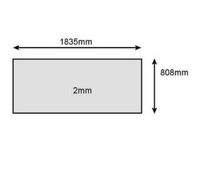 Alpha Acrylscheibe Alpha Sunny Bank oder Himmel Alpha Acrylscheibe Alpha Sunny Bank oder Himmel