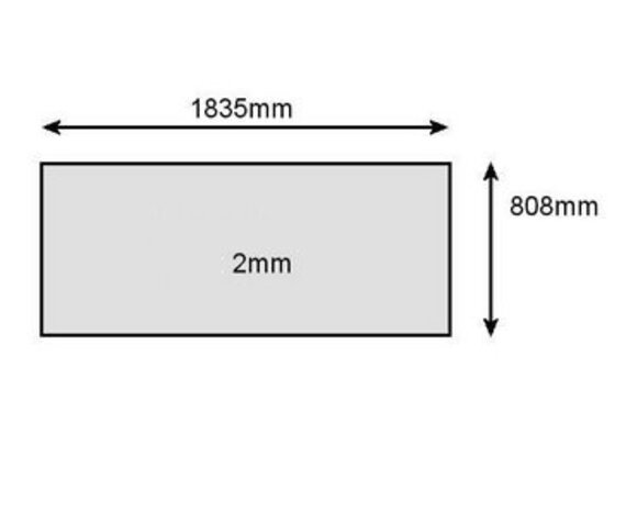 Alpha Acrylglas Alpha Sunny Bank oder Himmel