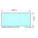 Alisun Acrylic sheet for Alisun Sunvision canopies with a length of 1900mm Alisun Acrylic sheet for Alisun Sunvision canopies with a length of 1900mm