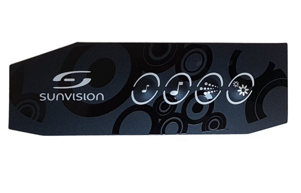 Alisun BP7 Audio-Aroma membrane switches for Alisun Sunvision