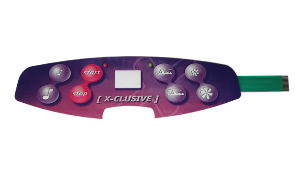 Alisun Bedienungsfolie NV500 X-clusive