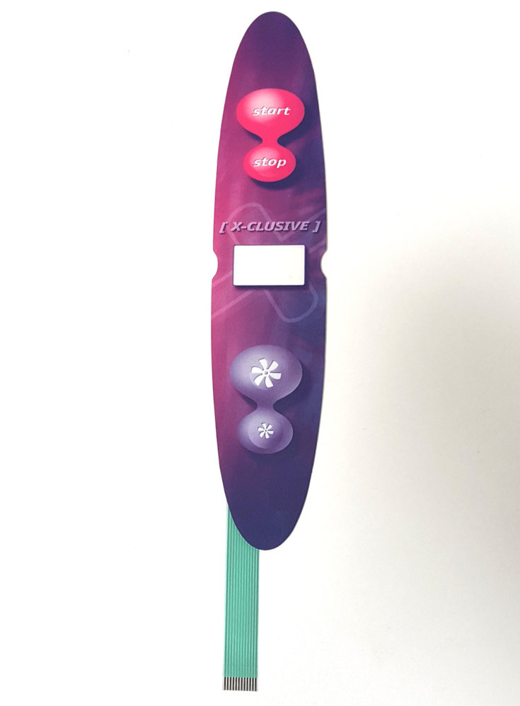 Alisun Bedieningsfolie PBF voor BP4  Sunvision V-series in de kleur X-clusieve