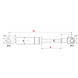 - Gasfeder 140-350 Auge Auge 500N - Gasfeder 140-350 Auge Auge 500N