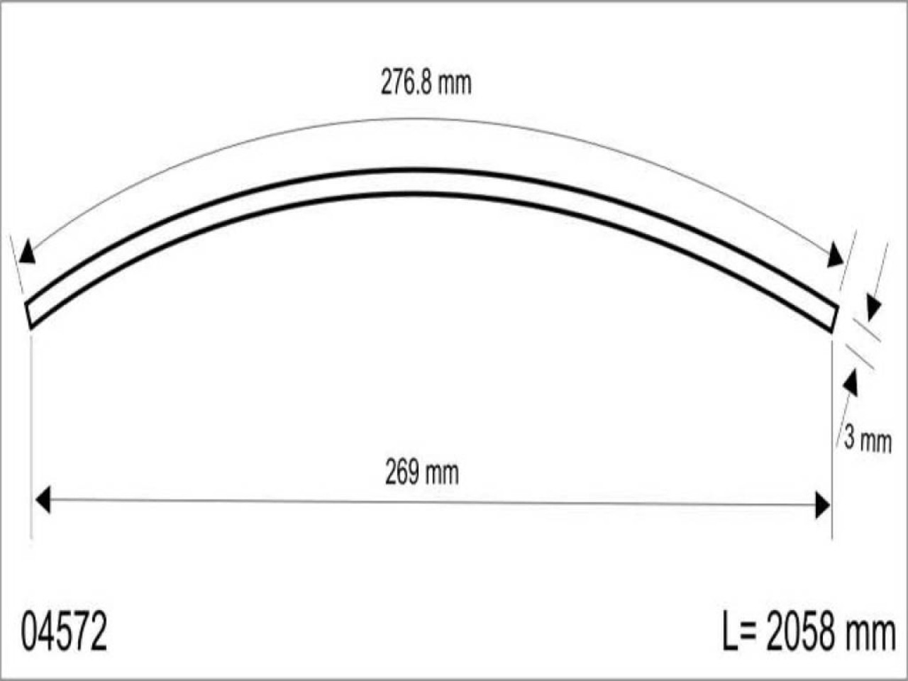 Hapro Acrylic sheet backside canopy