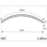 Hapro Acryl achterzijde hemel Hapro Acryl achterzijde hemel