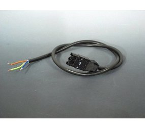 Hapro Klemme 3 polig + Kabel Schwarz Hapro Klemme 3 polig + Kabel Schwarz