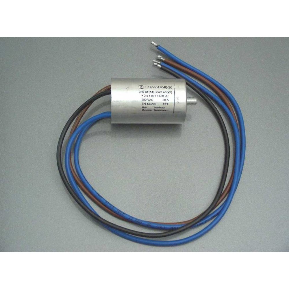 Power line RFI filter 20 A for sunbed's - Zondag Zonnevakmensen BV