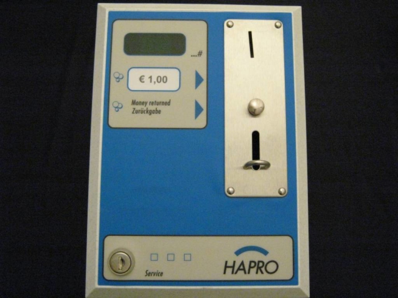 Hapro Hapro Paymatic AD2400 (1 euro munt) Hapro Hapro Paymatic AD2400 (1 euro munt)