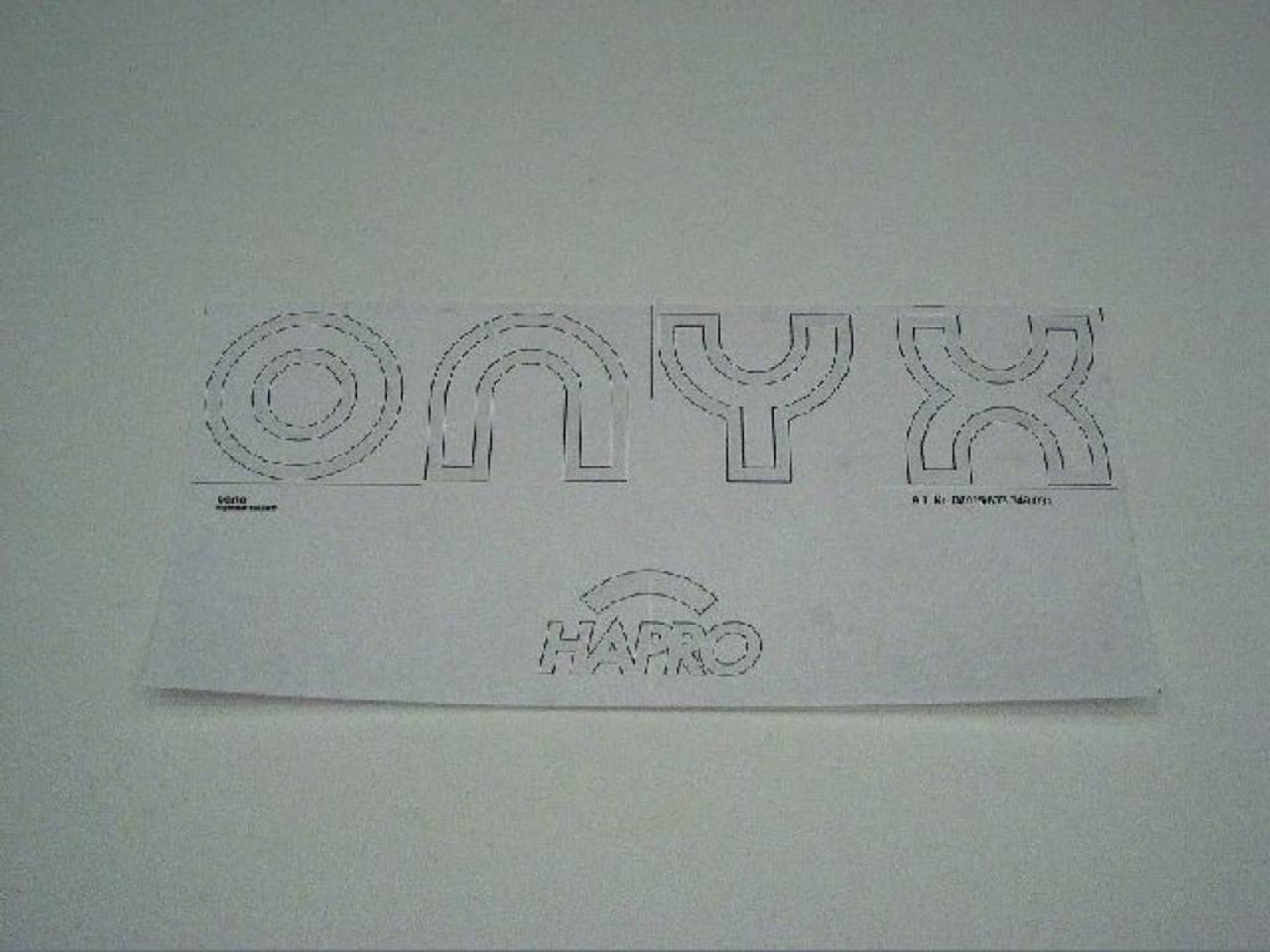 Hapro Sticker 'Onyx',