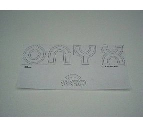 Hapro Aufkleber 'Onyx' Hapro Aufkleber 'Onyx'