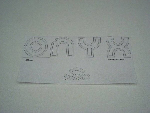 Hapro Sticker 'Onyx'