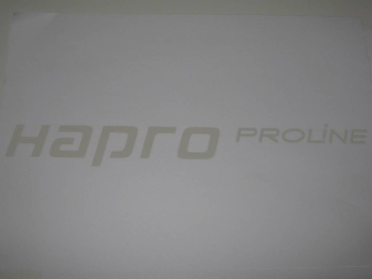 Hapro Aufkleber Hapro Proline V