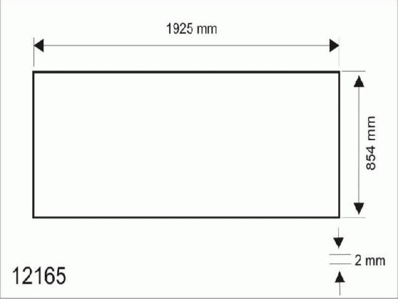 Hapro Acrylplaat Onyx / Jade Hemel, 1925x854x2mm Hapro Acrylplaat Onyx / Jade Hemel, 1925x854x2mm