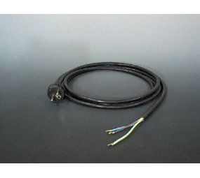 Hapro Netzkabel mit Stecker 3x2,5 mm2 Schwarz Hapro Netzkabel mit Stecker 3x2,5 mm2 Schwarz