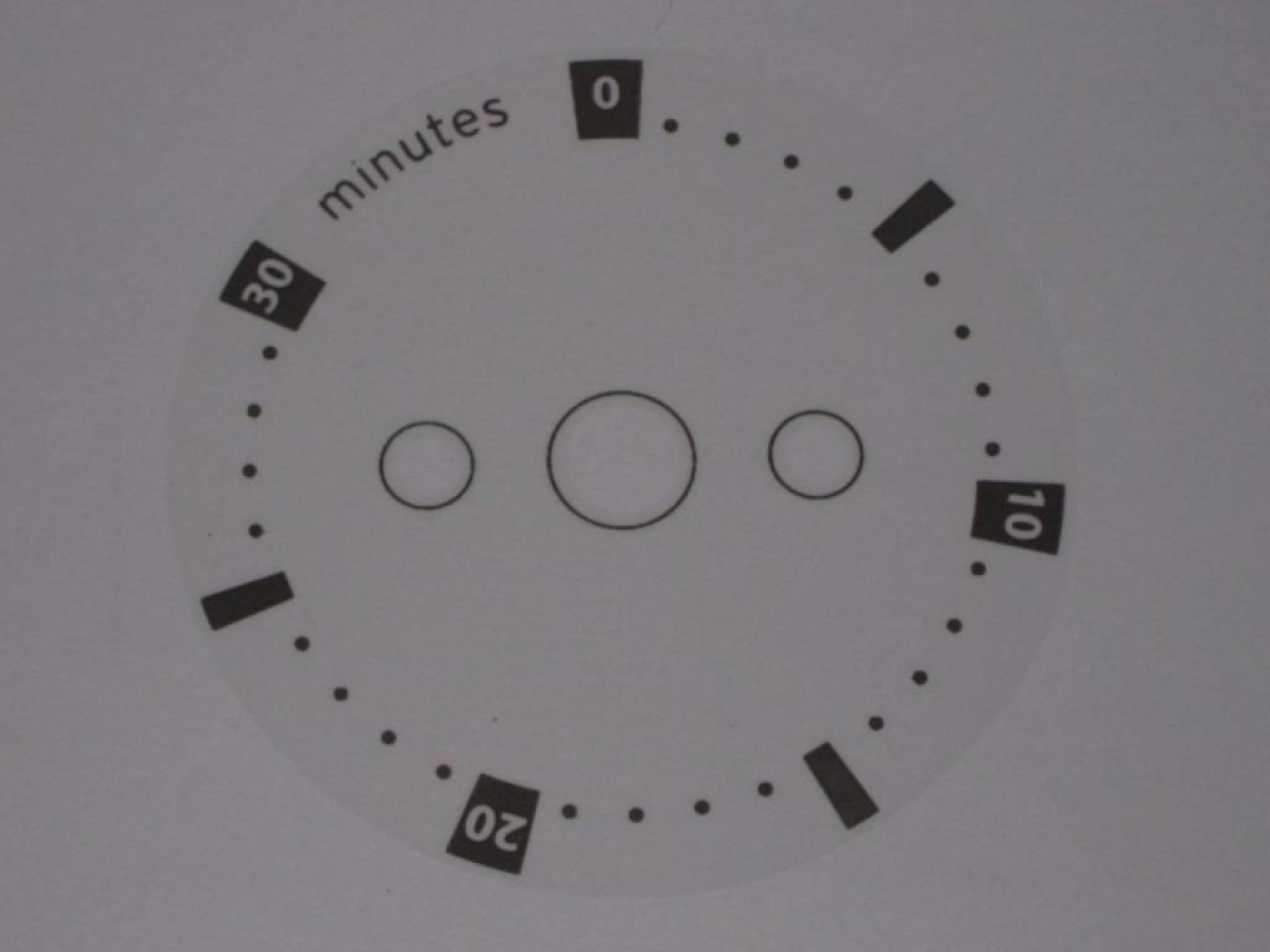 Hapro Kloksticker 30 minuten,