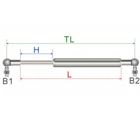 ACN Gas spring ACN 360N ACN Gas spring ACN 360N