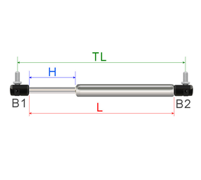 Hapro Gasveer Opal 47cm 170N Hapro Gasveer Opal 47cm 170N