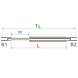 Hapro Gas spring Emerald M-stand 2450N Hapro Gas spring Emerald M-stand 2450N
