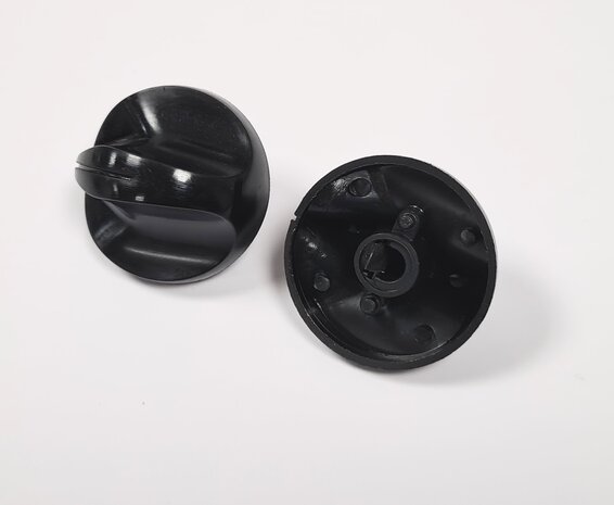 Timerknop universeel, zwart