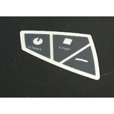 Hapro Sticker bedieningspaneel links Hapro Sticker bedieningspaneel links