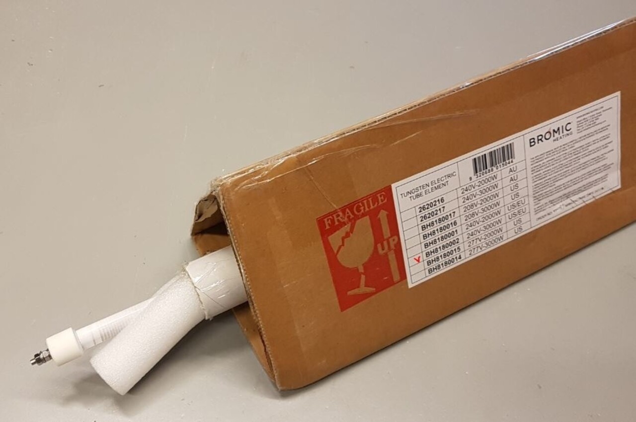 Bromic Heating Element 3kW for Tungsten Electric