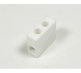 Porcelain single connector Porcelain single connector