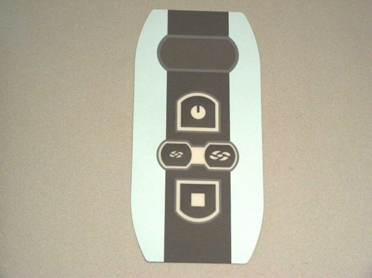 Hapro Sticker bediening Luxura V5 Hapro Sticker bediening Luxura V5