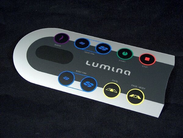 Hapro Lumina display sticker