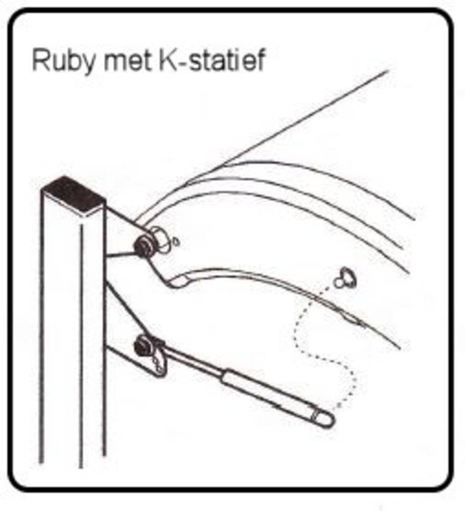 Hapro Gasfeder Hapro HG Ruby 400N-450N Hapro Gasfeder Hapro HG Ruby 400N-450N